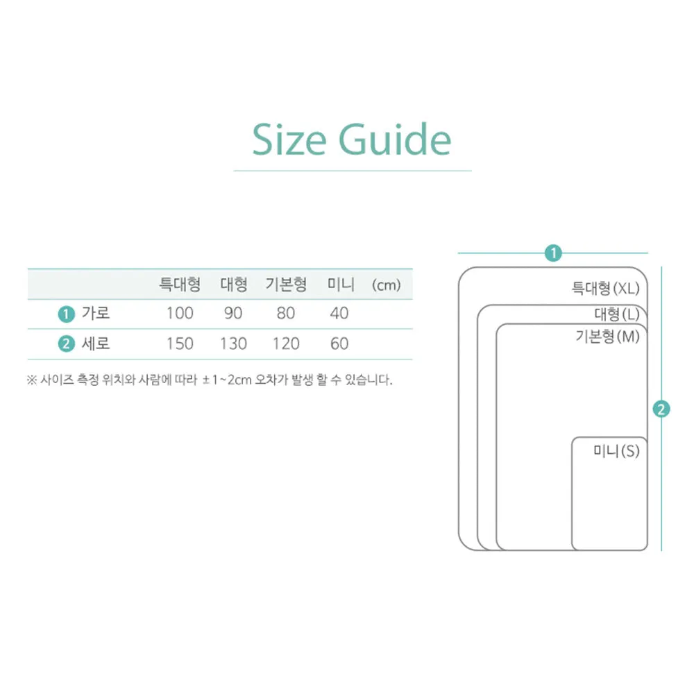 쥬쥬랜드 3D 에어매쉬 방수패드_특대 <br /> Zoozoo Land 3D Air Mesh Waterproof Pad_Size:XL