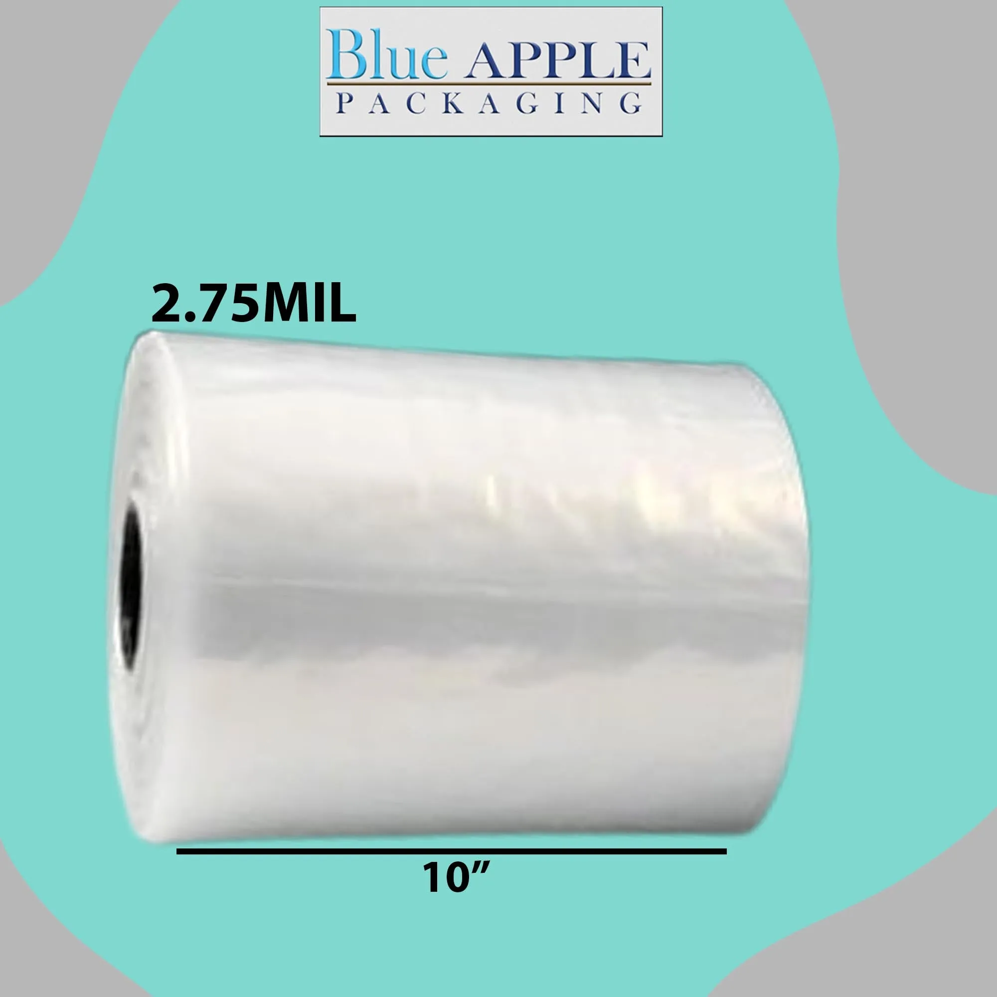 10X12 Inches Kwik-Fill® Pre-Opened Poly Bags on Roll 2.75 Mil AutoBags 750/RL