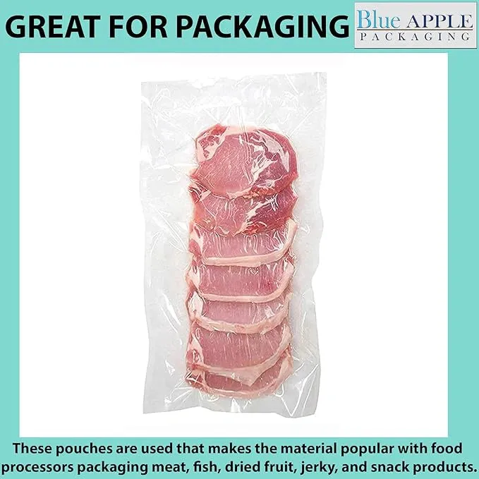 12X16 inches Vacuum Seal Bags for Food Packaging 3 Mil Co-Extruded