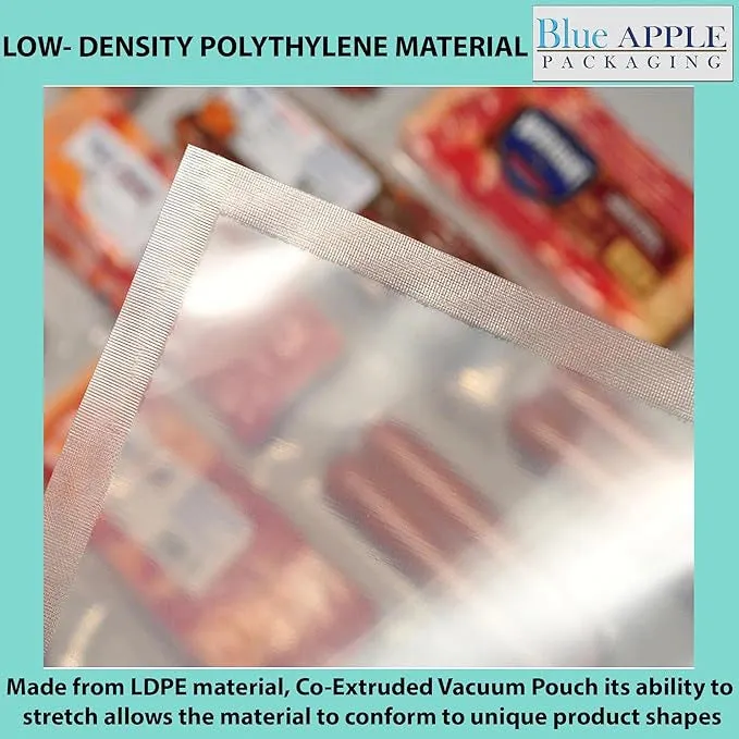 12X16 inches Vacuum Seal Bags for Food Packaging 3 Mil Co-Extruded