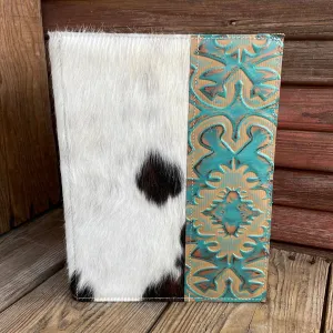 149 Large Notepad Cover - Tricolor w/ Agave Laredo