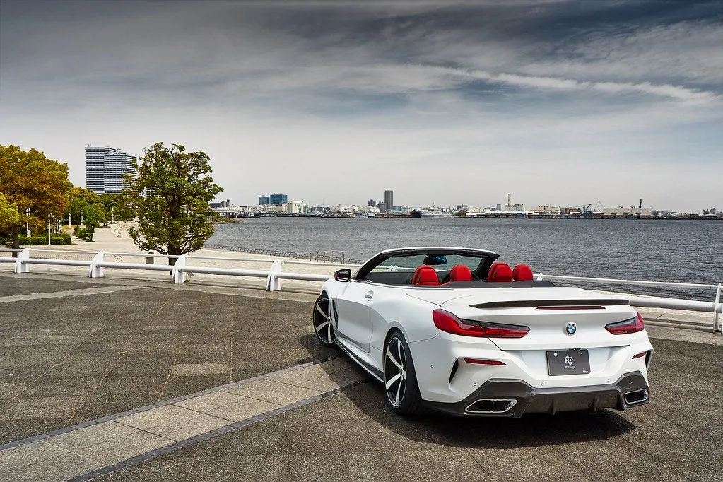 3D Design F91 M8 Convertible Carbon Rear Trunk Spoiler