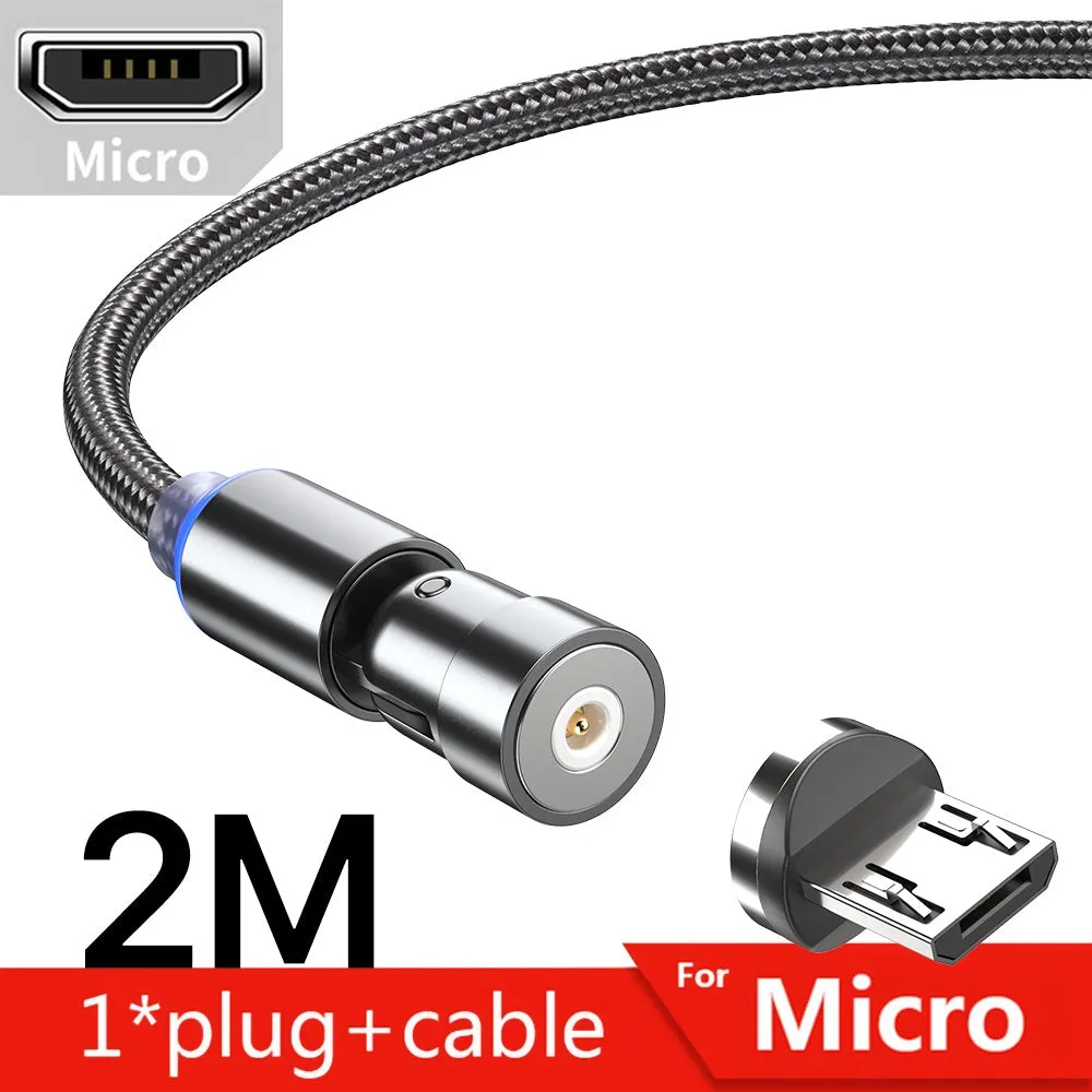 540 Degree Rotating Magnetic Data Cable