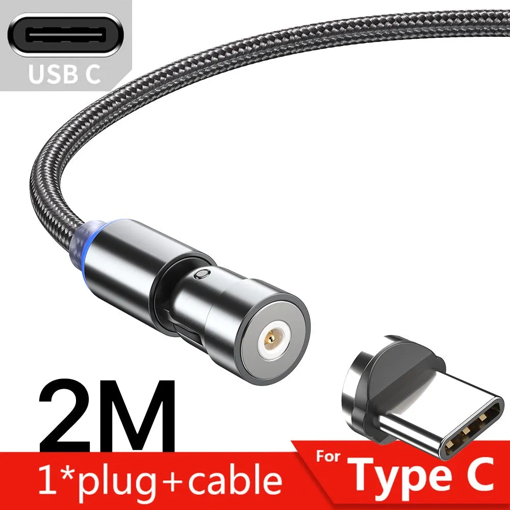 540 Degree Rotating Magnetic Data Cable