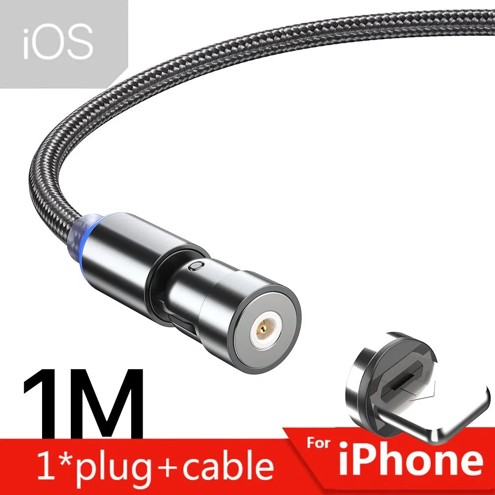 540 Degree Rotating Magnetic Data Cable