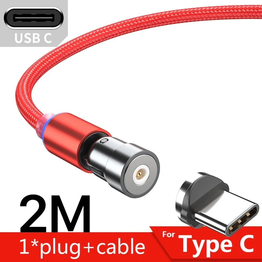540 Degree Rotating Magnetic Data Cable