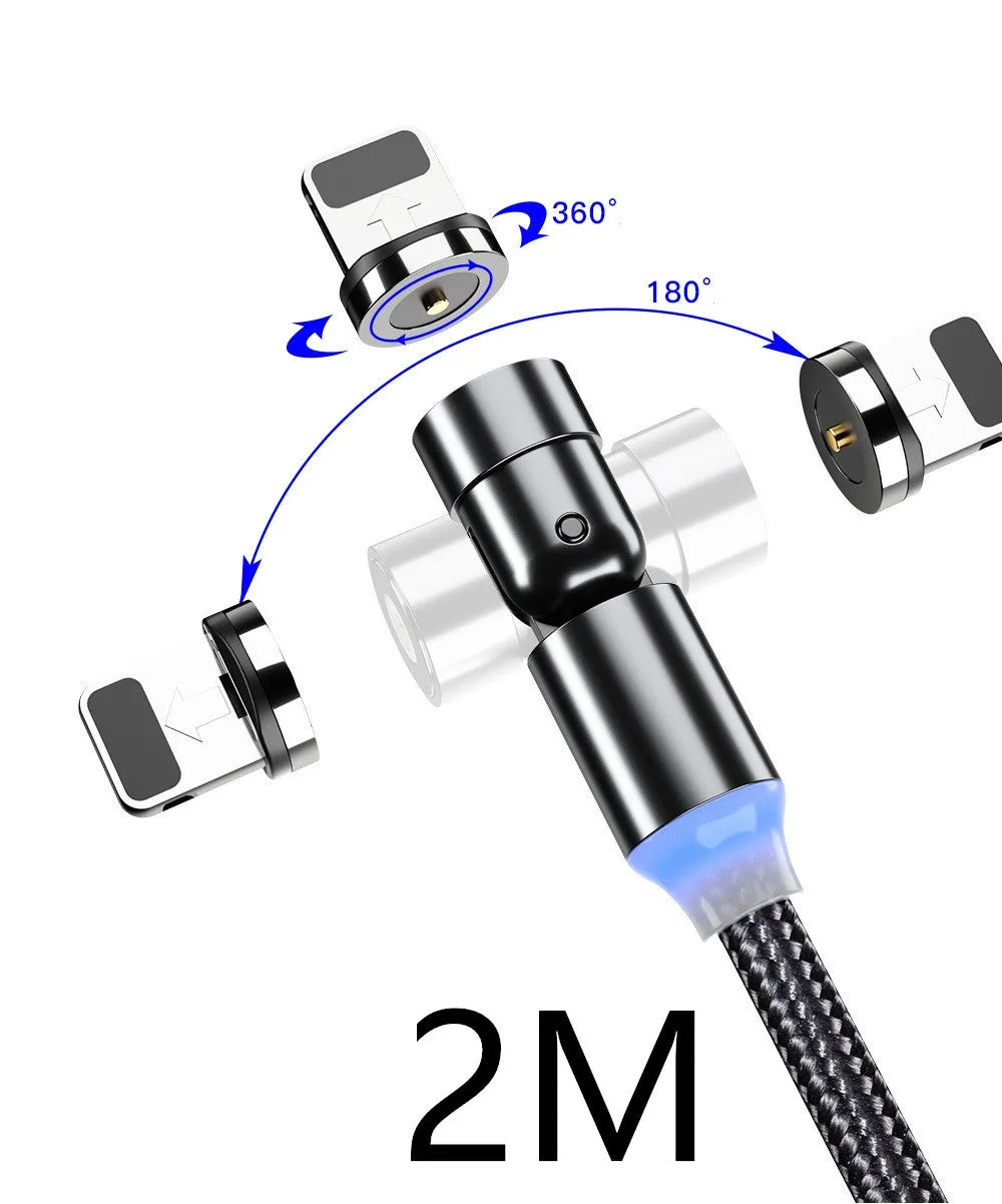 540 Degree Rotating Magnetic Data Cable