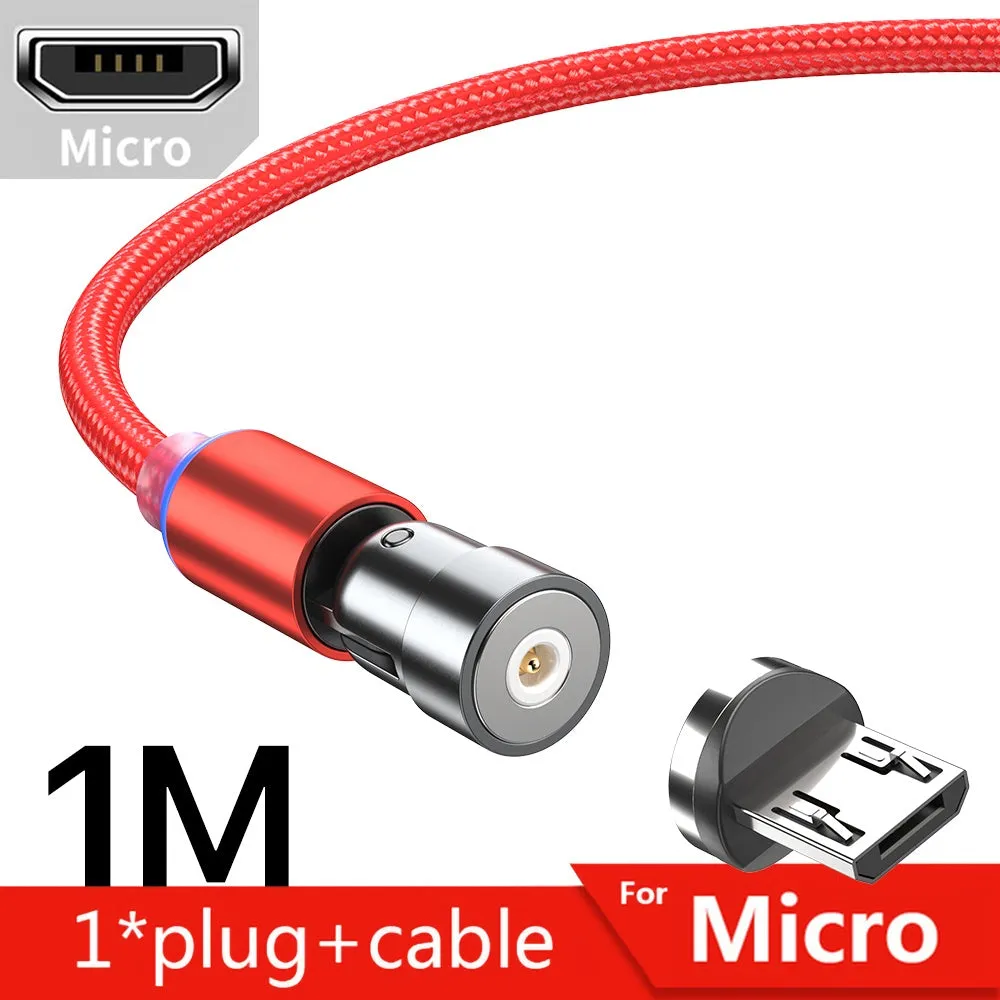 540 Degree Rotating Magnetic Data Cable