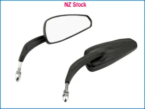 8mm Mirrors for Harley Softail Touring Street Road Glide King Triumph Victory
