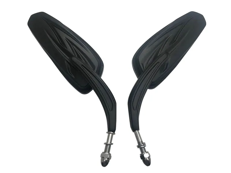 8mm Mirrors for Harley Softail Touring Street Road Glide King Triumph Victory