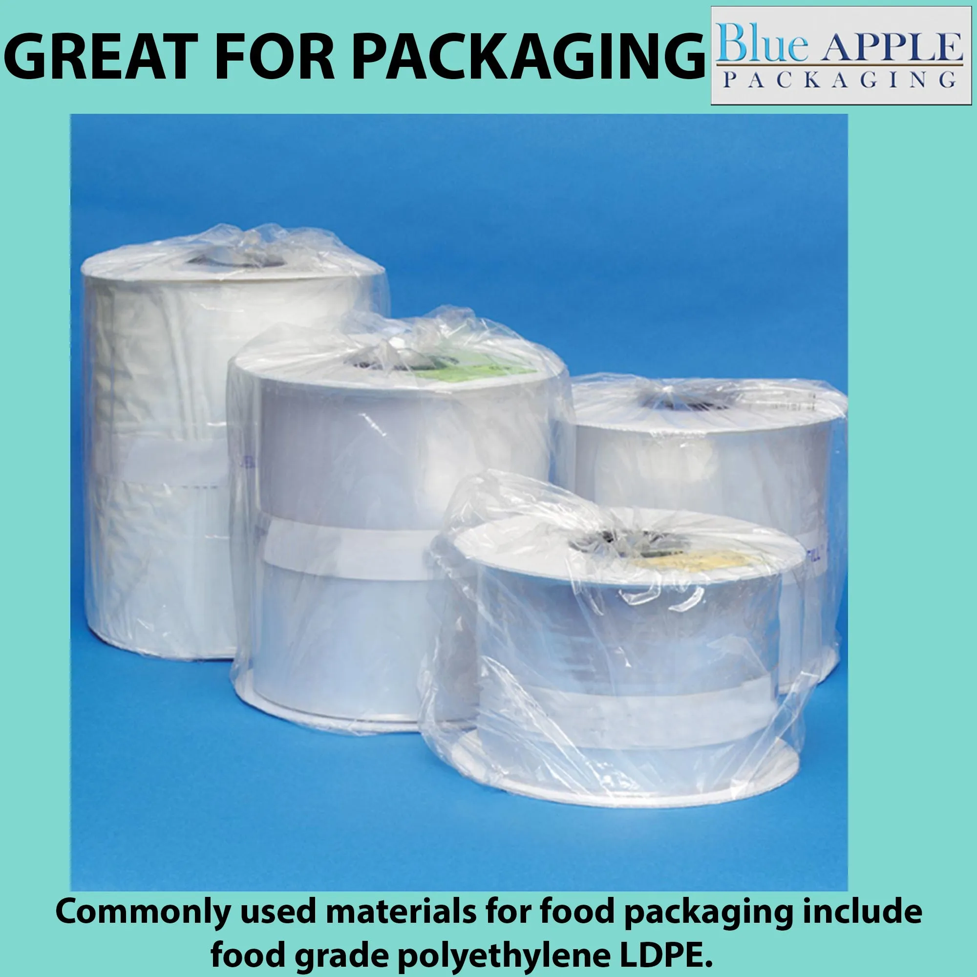 9X12 Inches Kwik-Fill® Pre-Opened Poly Bags on Roll 1.4 Mil AutoBags 1250/RL