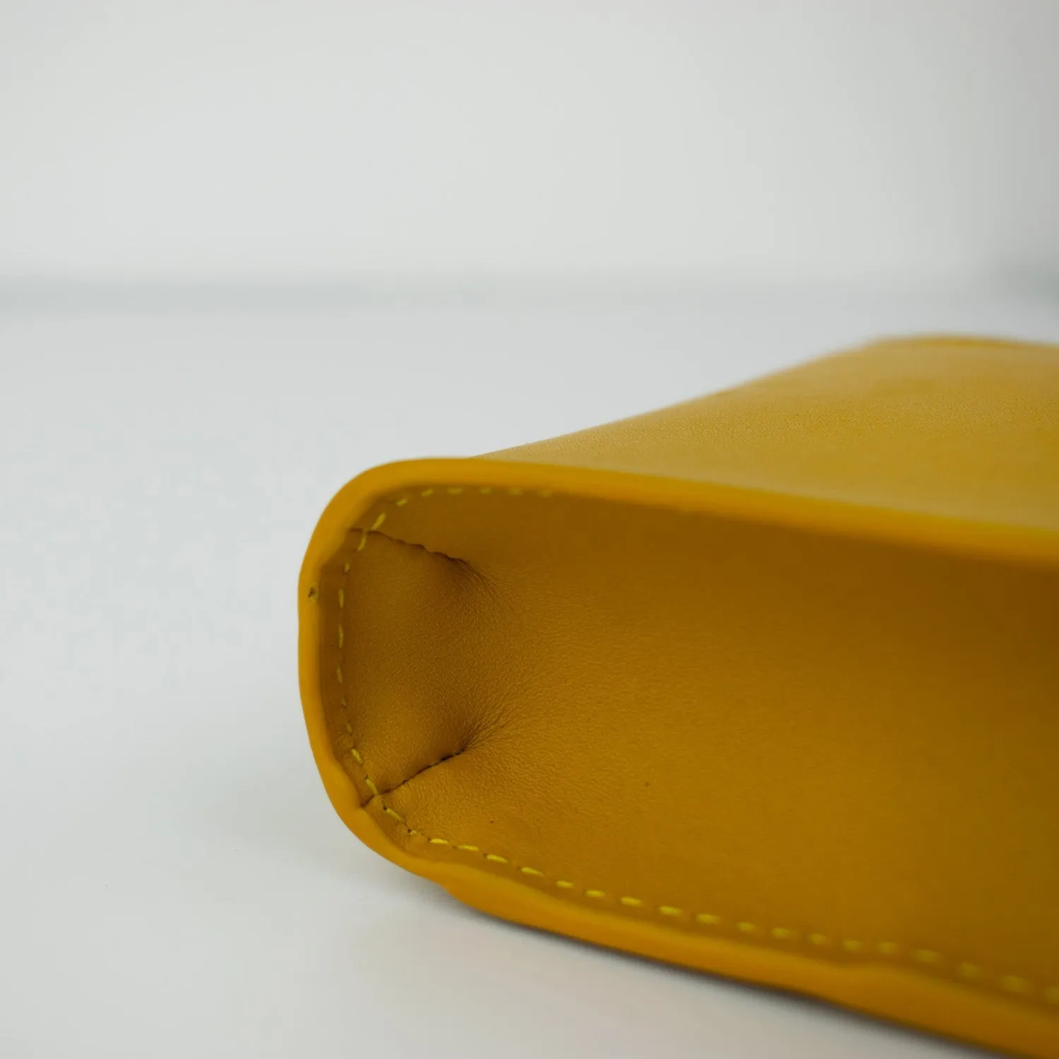 Adjustable Phone Bag in Rust Brown