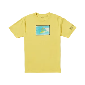 Ads Whoooo Short Sleeve Tee - Mineral Yellow
