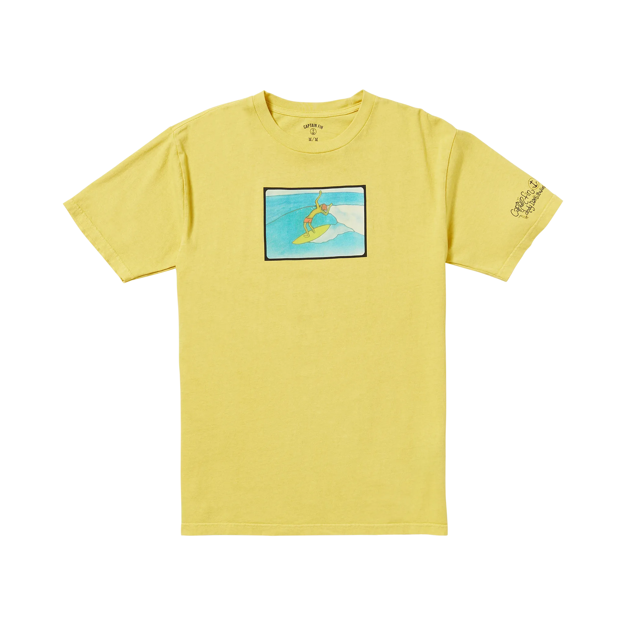 Ads Whoooo Short Sleeve Tee - Mineral Yellow