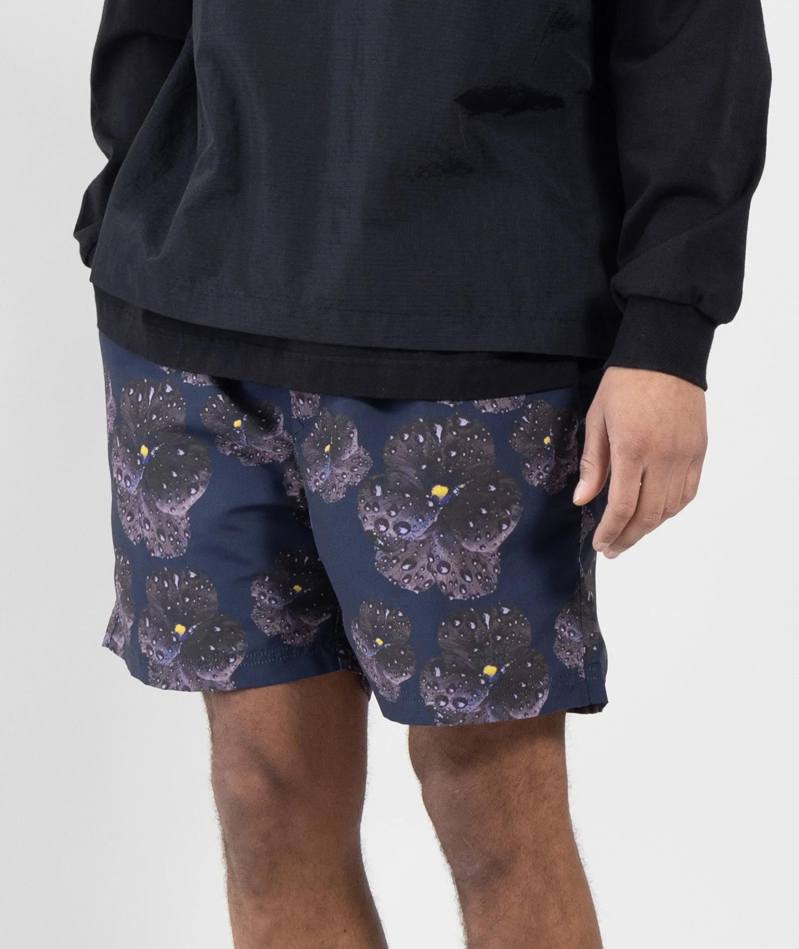 All Day Shorts - Navy Print