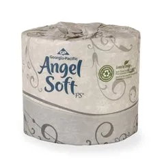 Angel Soft ps 16880 White 2-Ply Premium Bathroom Tissue, 4.05" x 4.0" 80 Rolls