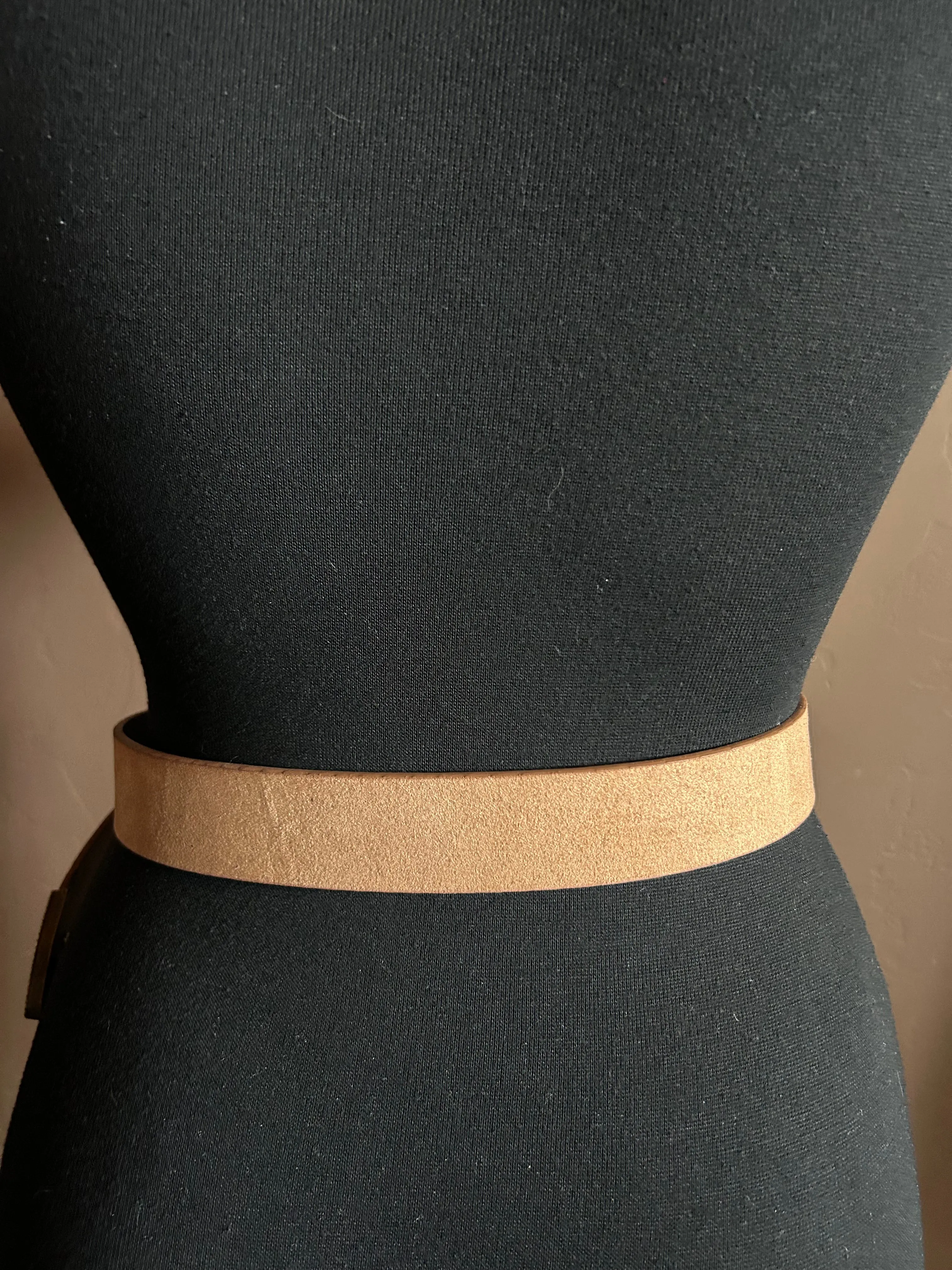 Antique Gold Boho Western Belt Camel One Size Fits All