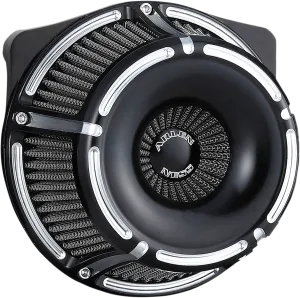 Arlen Ness 18-923 Inverted Series Air Cleaner Kit - Slot Track - Black