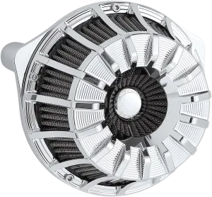 Arlen Ness 18-990 Inverted Series Air Cleaner Kit - 15-Spoke - Chrome