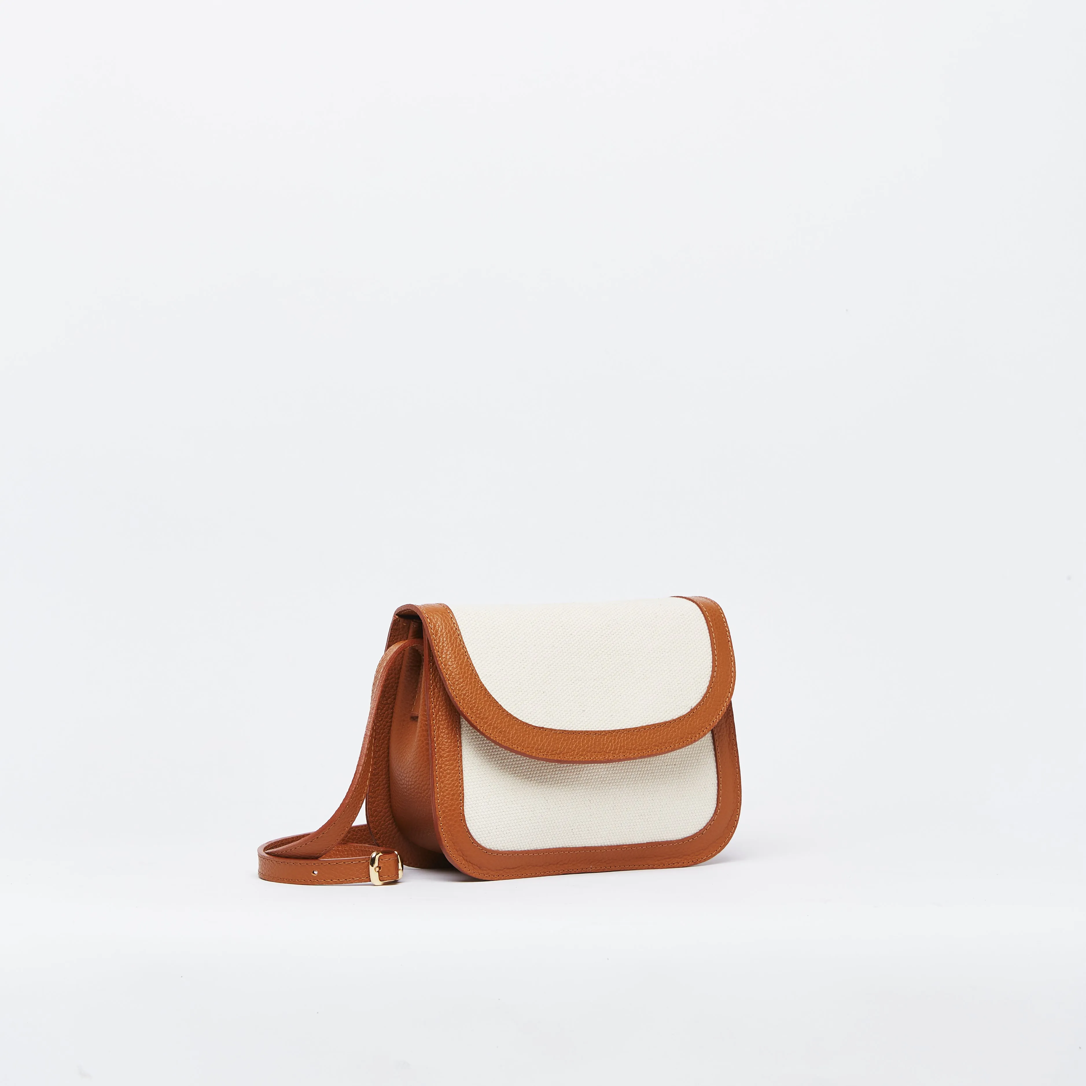 Atuel Crossbody Bag in Canvas and Leather