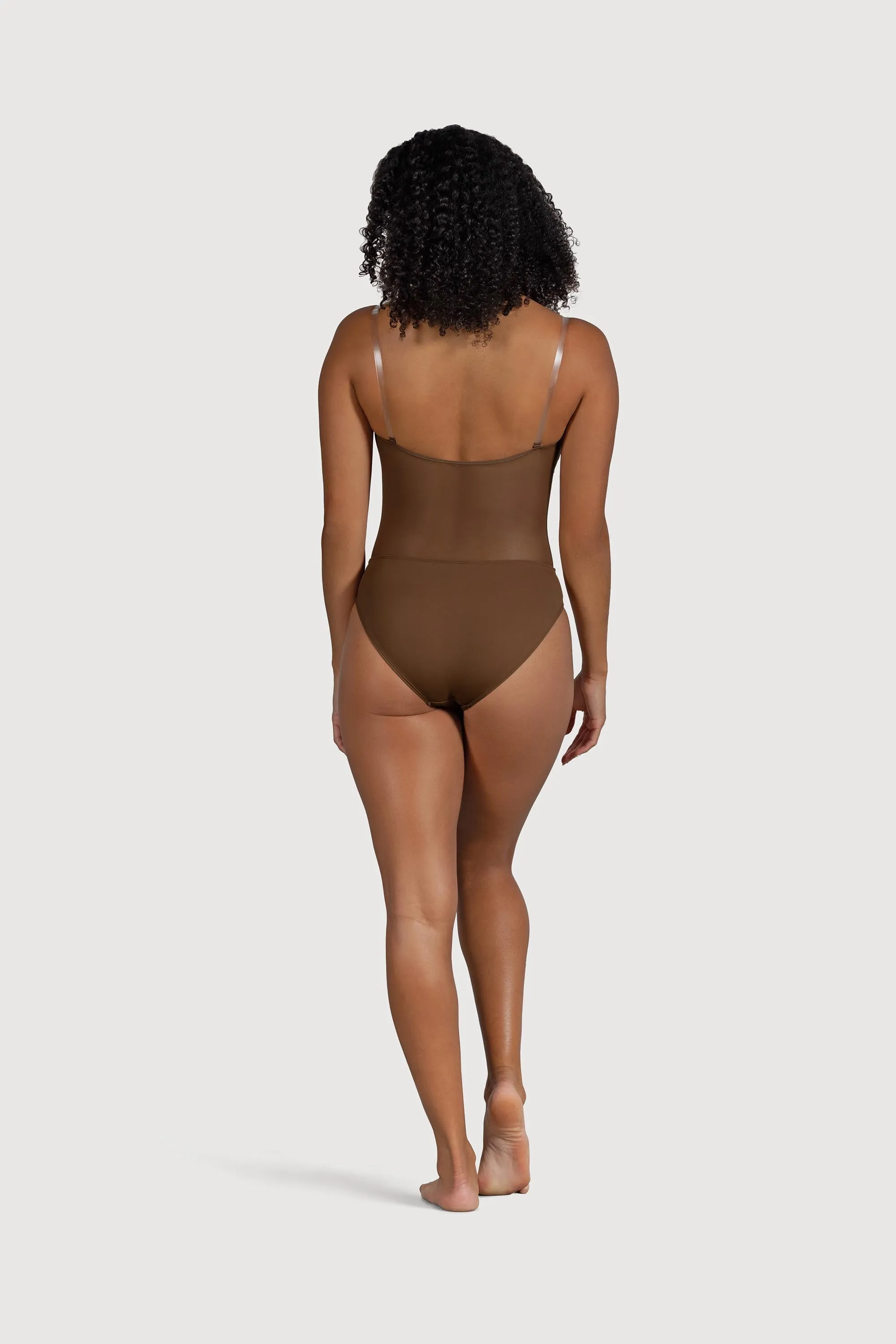 B53377 - Bloch Cordelia Mesh Panel Womens Body Liner