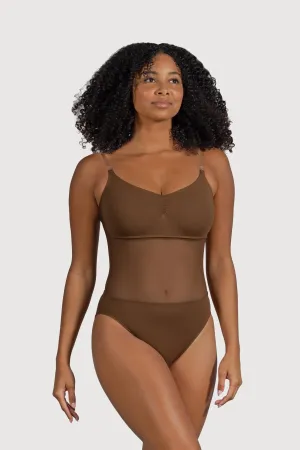 B53377 - Bloch Cordelia Mesh Panel Womens Body Liner