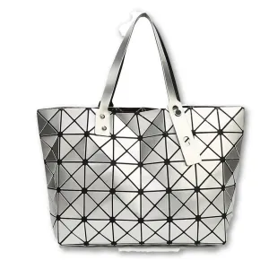 BaoBao Diamond Woman Handbag Plaid bag Tote Geometry Sequins Saser Plain Folding Briefcase Shoulder Bolso with Logo