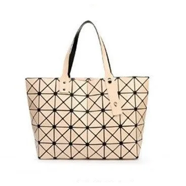 BaoBao Diamond Woman Handbag Plaid bag Tote Geometry Sequins Saser Plain Folding Briefcase Shoulder Bolso with Logo