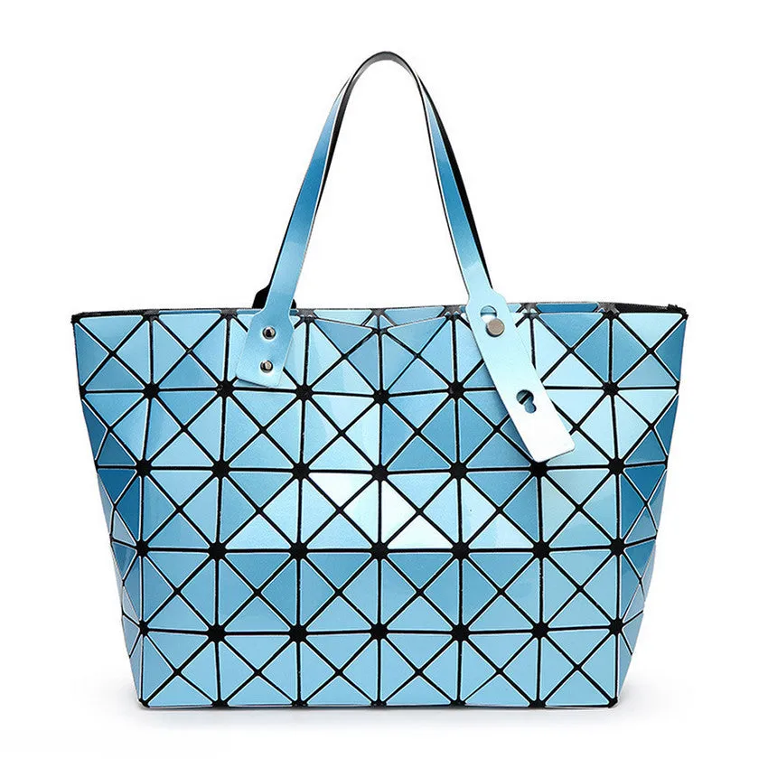 BaoBao Diamond Woman Handbag Plaid bag Tote Geometry Sequins Saser Plain Folding Briefcase Shoulder Bolso with Logo