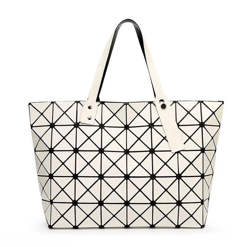 BaoBao Diamond Woman Handbag Plaid bag Tote Geometry Sequins Saser Plain Folding Briefcase Shoulder Bolso with Logo