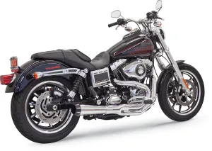 Bassani Manufacturing 1D32R Road Rage II Mega Power 2-Into-1 Exhaust System - Chrome