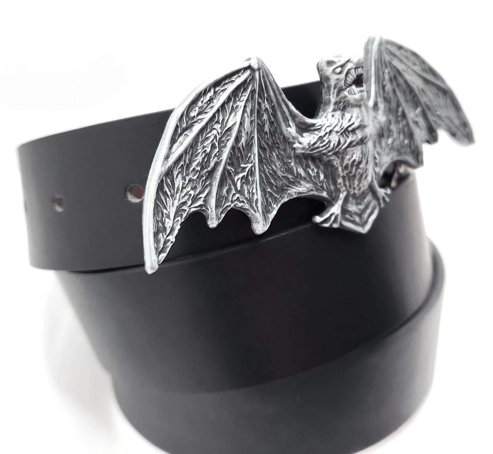 Bat Wings Belt with Snaps(Buckle-Friendly)