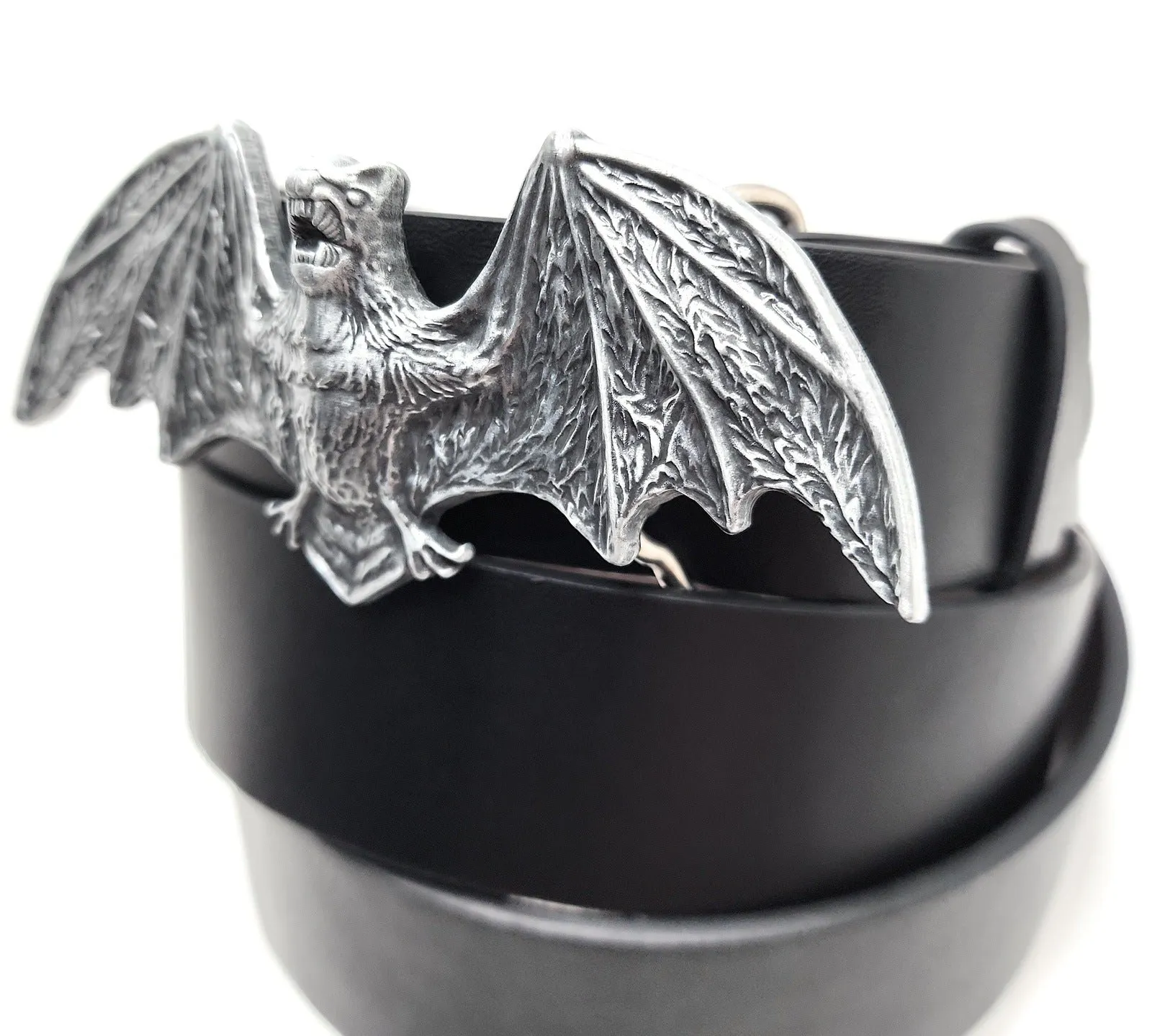 Bat Wings Belt with Snaps(Buckle-Friendly)