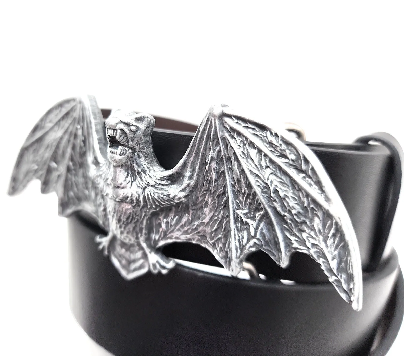 Bat Wings Belt with Snaps(Buckle-Friendly)
