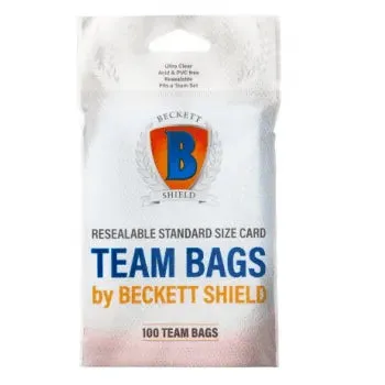 Beckett Shield Team Bags (100 Sleeves)