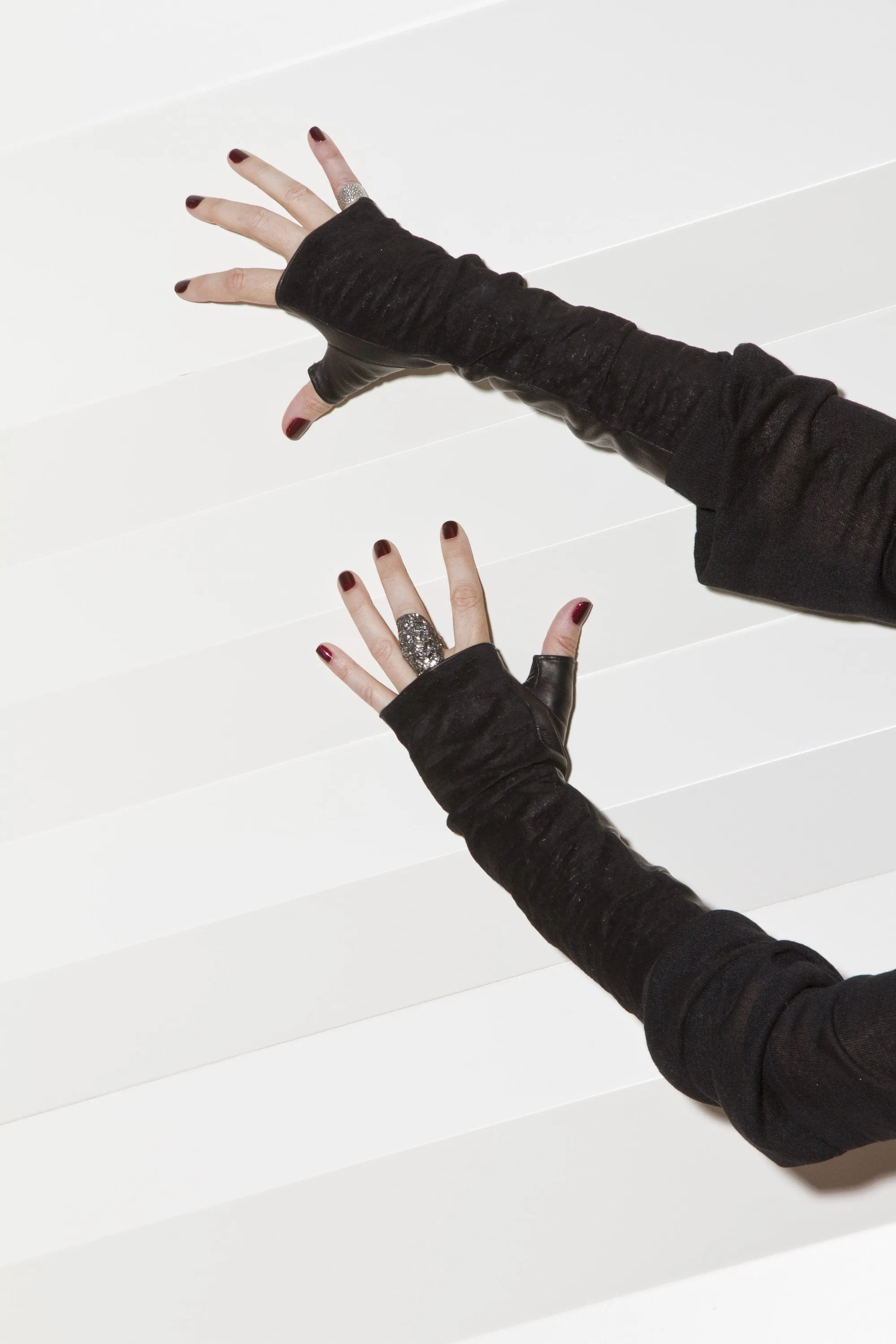 Bianca Fingerless/Noir