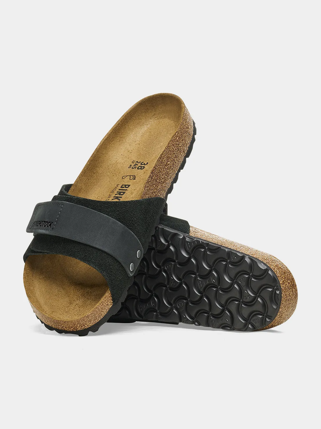Birkenstock - Oita - Suede - Black - Regular