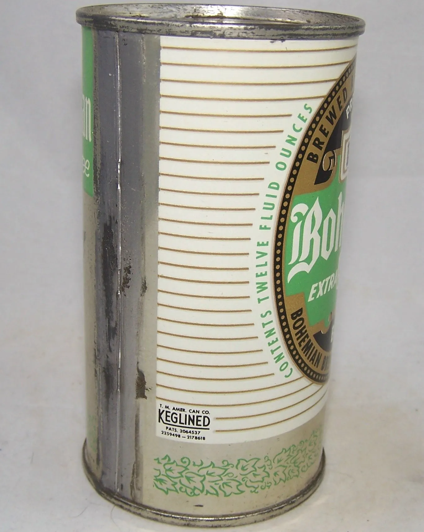 Bohemian 93 Extra Dry Beer, USBC 40-19, Grade A1  Sold on 02/16/18