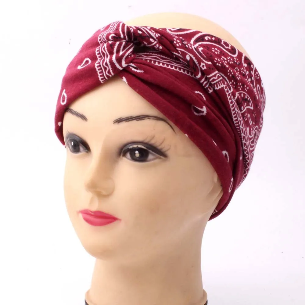 Bohemian style ladies cashew headband