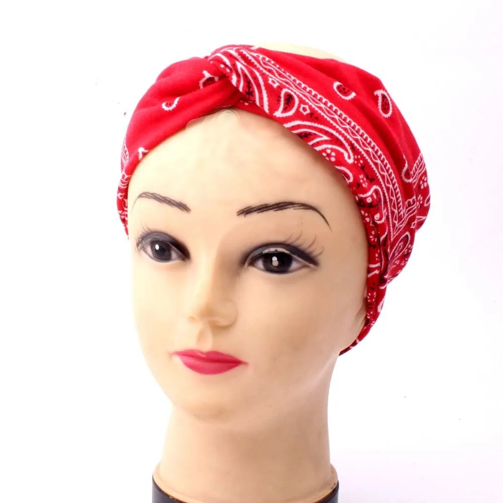 Bohemian style ladies cashew headband