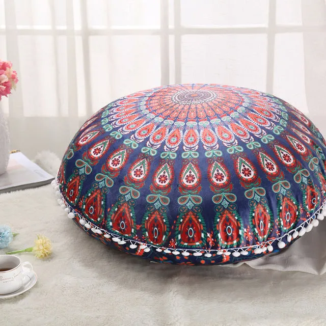 Boho Floor Pillow Cover