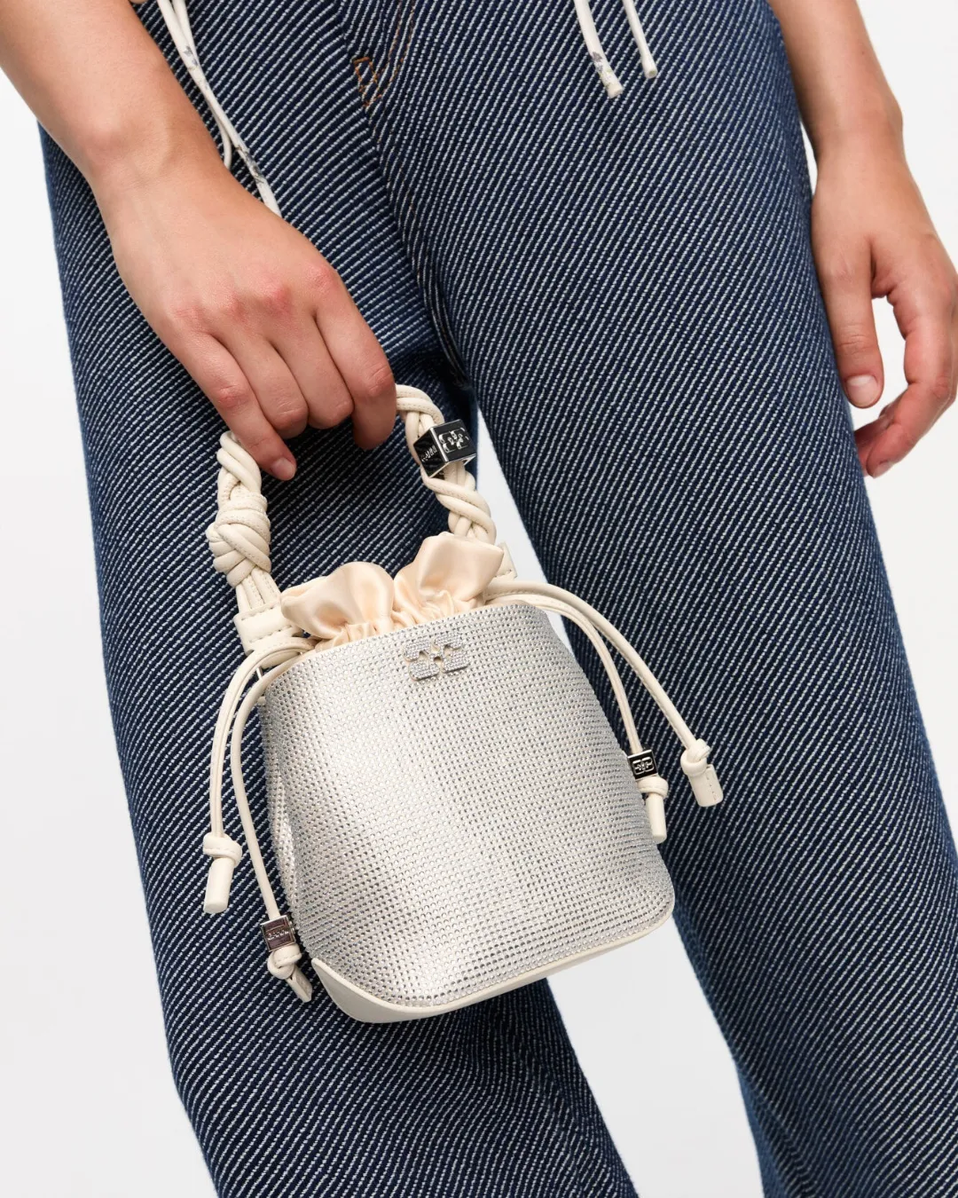 BOU BUCKET MINI STRASS