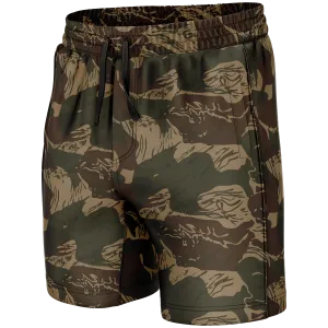 Brushstroke Camo Swim Trunks