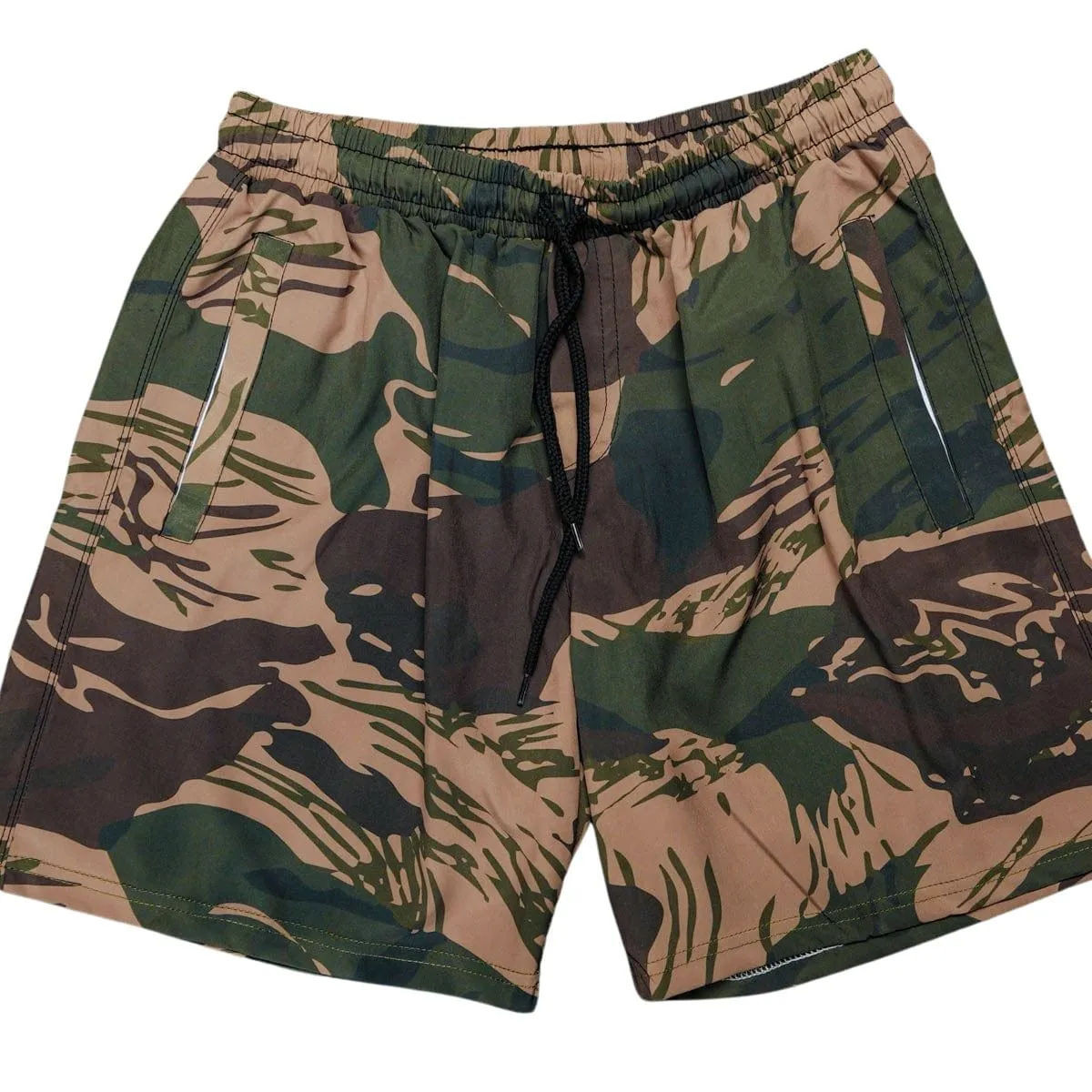 Brushstroke Camo Swim Trunks