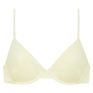 Buttercream Rib Dainty Bikini Top