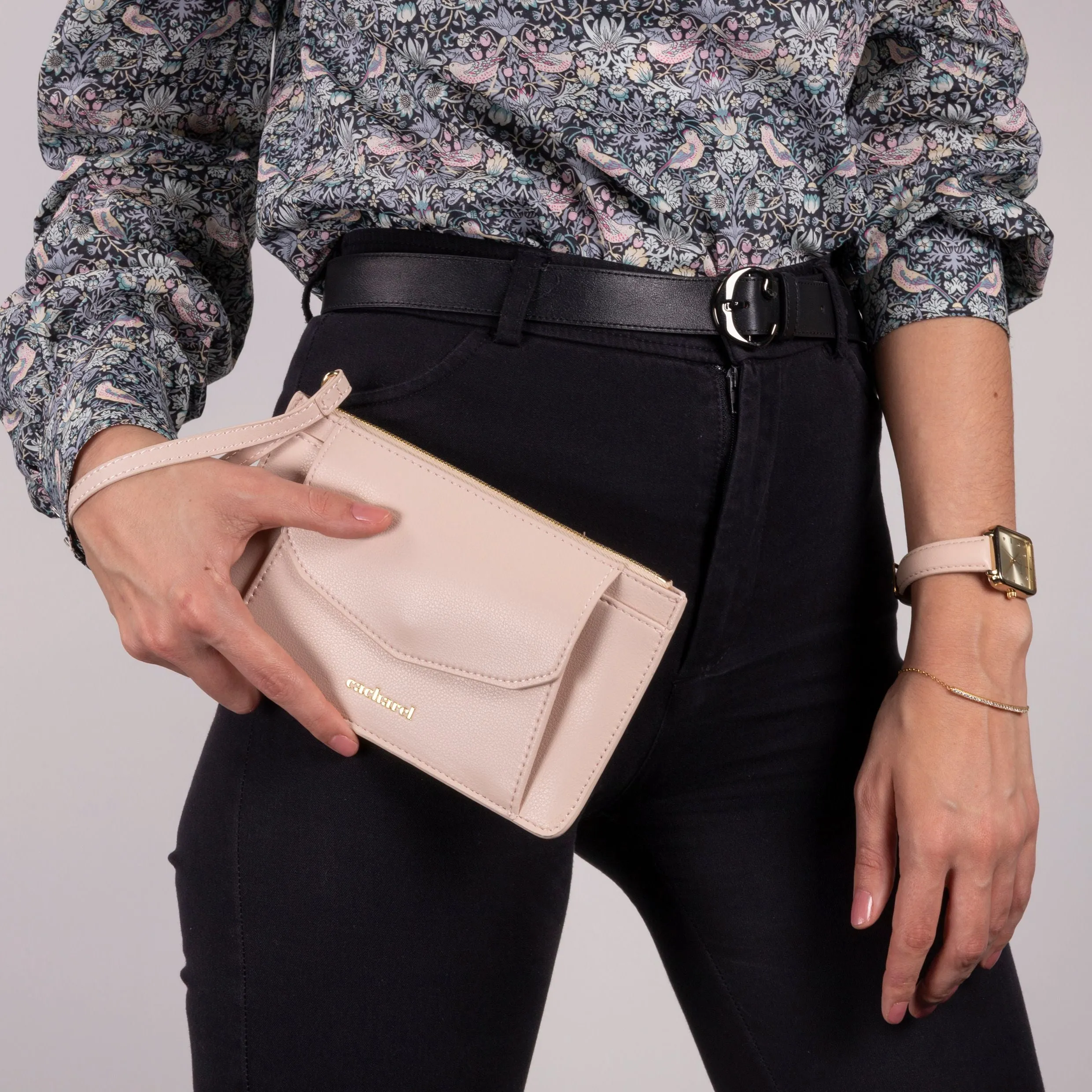 Cacharel CEN035X-Small clutch Timeless Nude