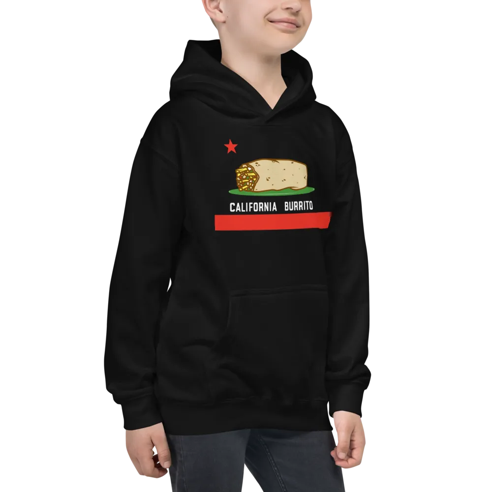 California Burrito Youth Black Hoodie