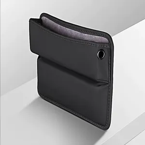 Car Seat Gap Filler Organizer, Custom-Fit For Car, Multifunctional PU Leather Console Side Pocket Organizer for Cellphones, Cards, Wallets, Keys WAFD226