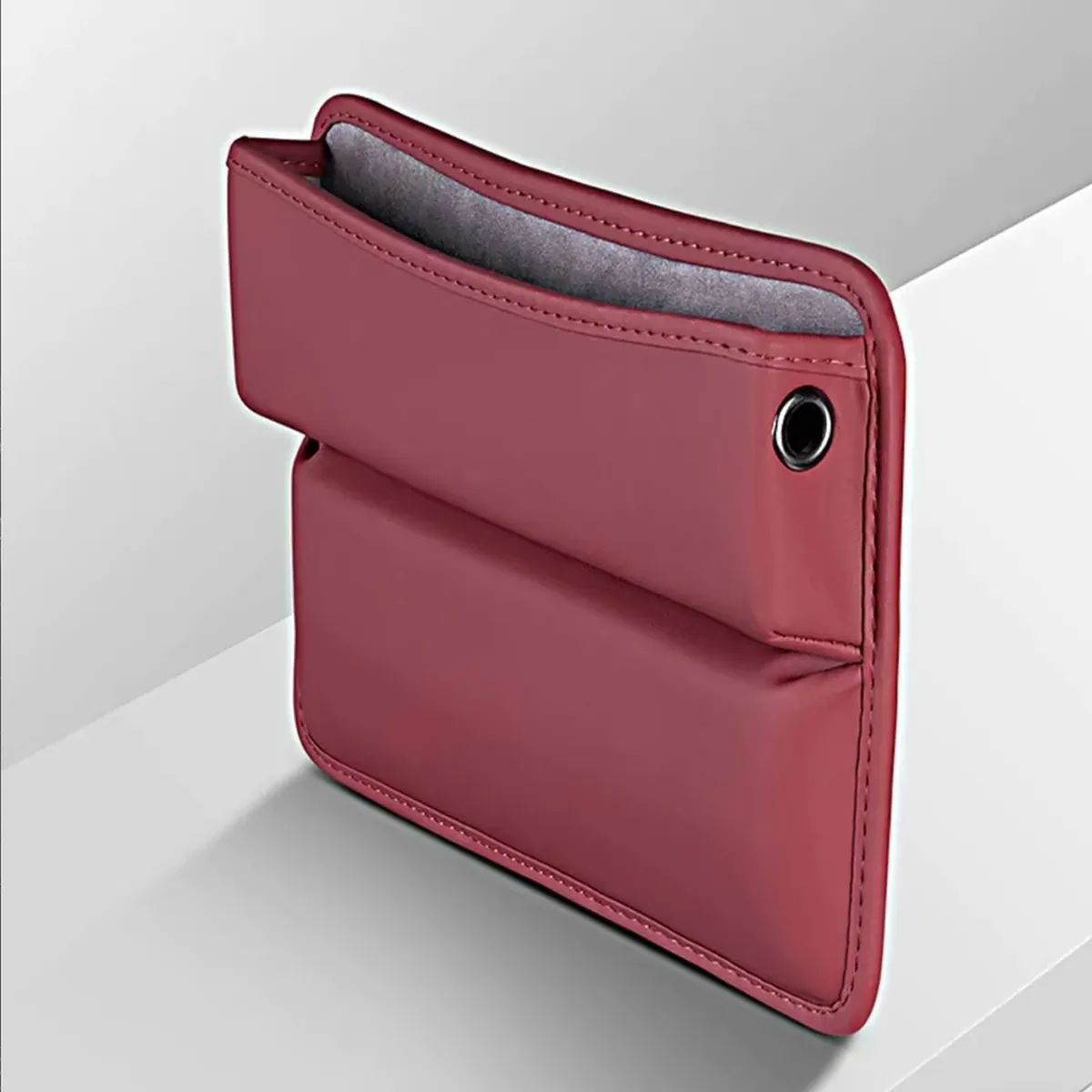 Car Seat Gap Filler Organizer, Custom-Fit For Car, Multifunctional PU Leather Console Side Pocket Organizer for Cellphones, Cards, Wallets, Keys WAFD226