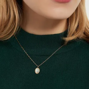 Cat Eye Pendant Necklace